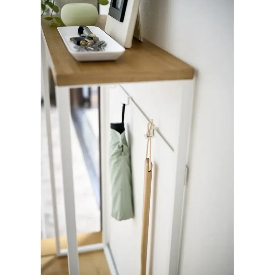 CALICOSY - Sidetable - Wit - 80,5x60x18,5 cm