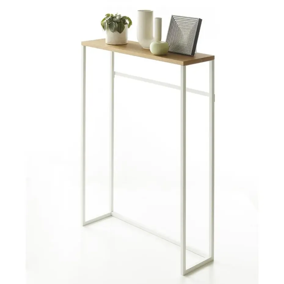 CALICOSY - Sidetable - Wit - 80,5x60x18,5 cm