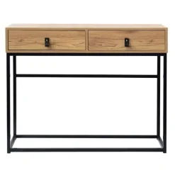 CALICOSY - Sidetable JILL - Licht hout - 80.5x100.3x35.3 cm