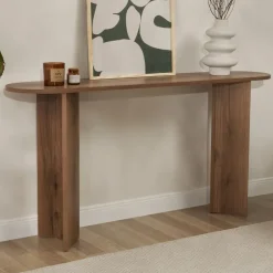 CALICOSY - Sidetable SIRA - Walnoot - 75x150x35 cm