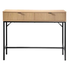 CALICOSY - Sidetable TARA - Licht hout - 80x100x35 cm