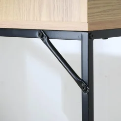 CALICOSY - Sidetable TESSA - Licht hout - 81x100x35 cm