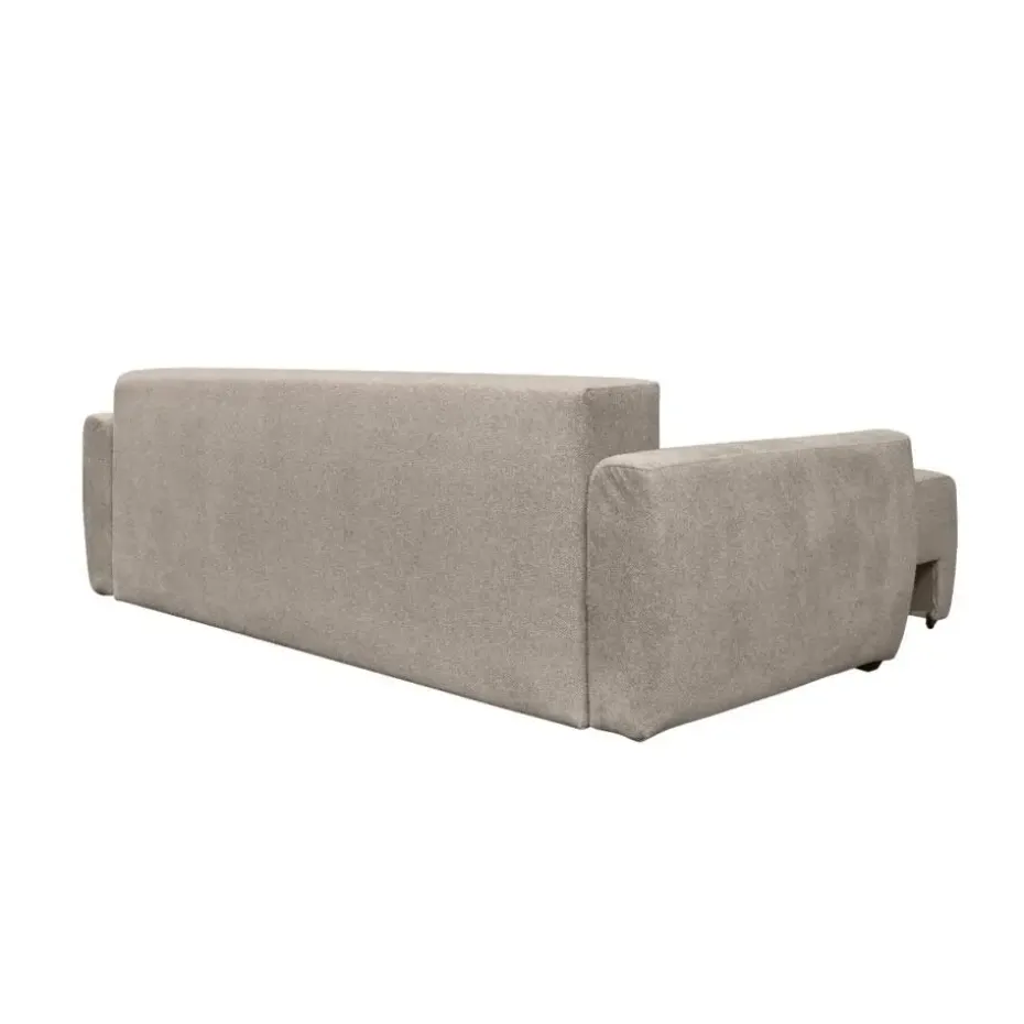 CALICOSY - Slaapbank ALBA - Beige - 76x246x112 cm