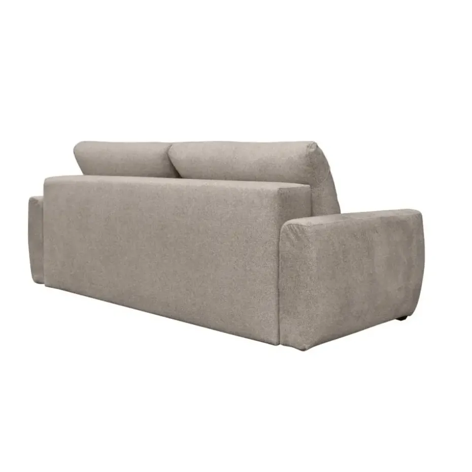 CALICOSY - Slaapbank ALBA - Beige - 76x246x112 cm