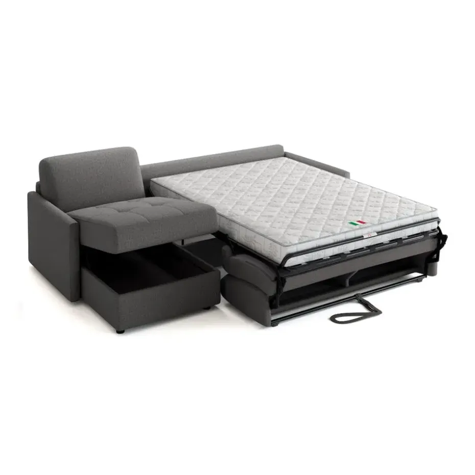 CALICOSY - Slaapbank BELLUNO - 87x260x150 cm