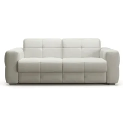 CALICOSY - Slaapbank CAMERON - Beige - 84x207x102 cm