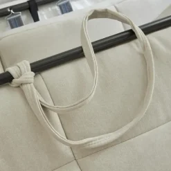 CALICOSY - Slaapbank CAMERON - Beige - 84x207x102 cm