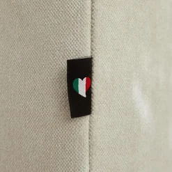 CALICOSY - Slaapbank CAMERON - Beige - 84x207x102 cm