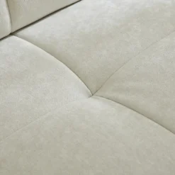 CALICOSY - Slaapbank CAMERON - Beige - 84x207x102 cm