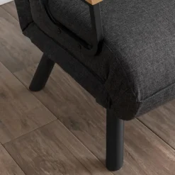 CALICOSY - Slaapfauteuil in stof SANDO - 50x67x41 cm