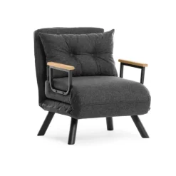 CALICOSY - Slaapfauteuil in stof SANDO - 50x67x41 cm