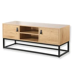 CALICOSY - TV-Meubel JILL - Donker hout - 48x120x