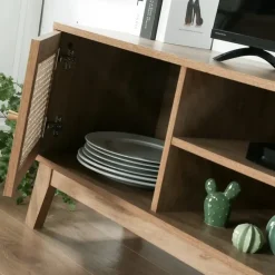 CALICOSY - TV-Meubel PALMO - Licht hout - 49x140x39 cm