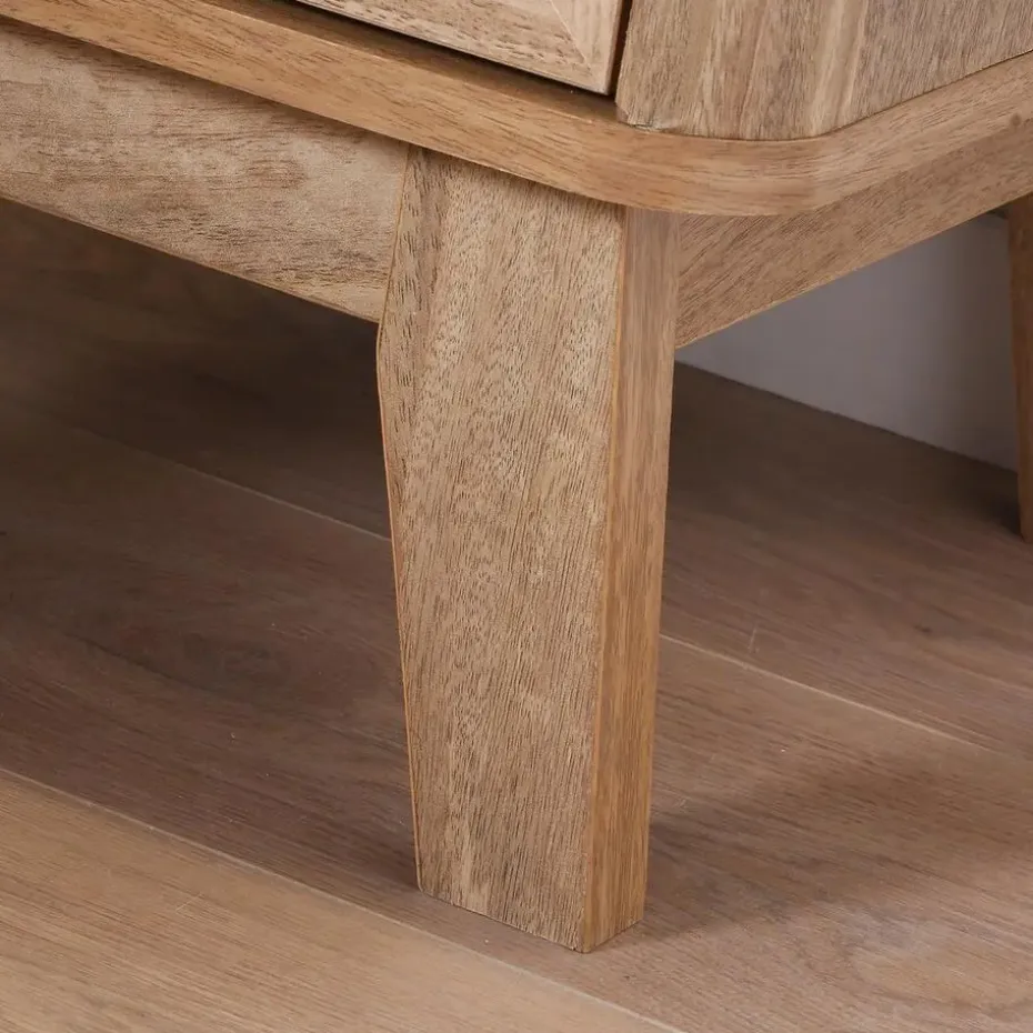 CALICOSY - TV-Meubel PALMO - Licht hout - 49x140x39 cm