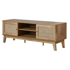CALICOSY - TV-Meubel PALMO - Licht hout - 49x140x39 cm