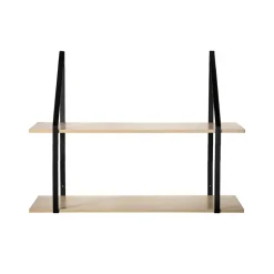 CALICOSY - Wandrek - Licht hout - 60x80x30 cm