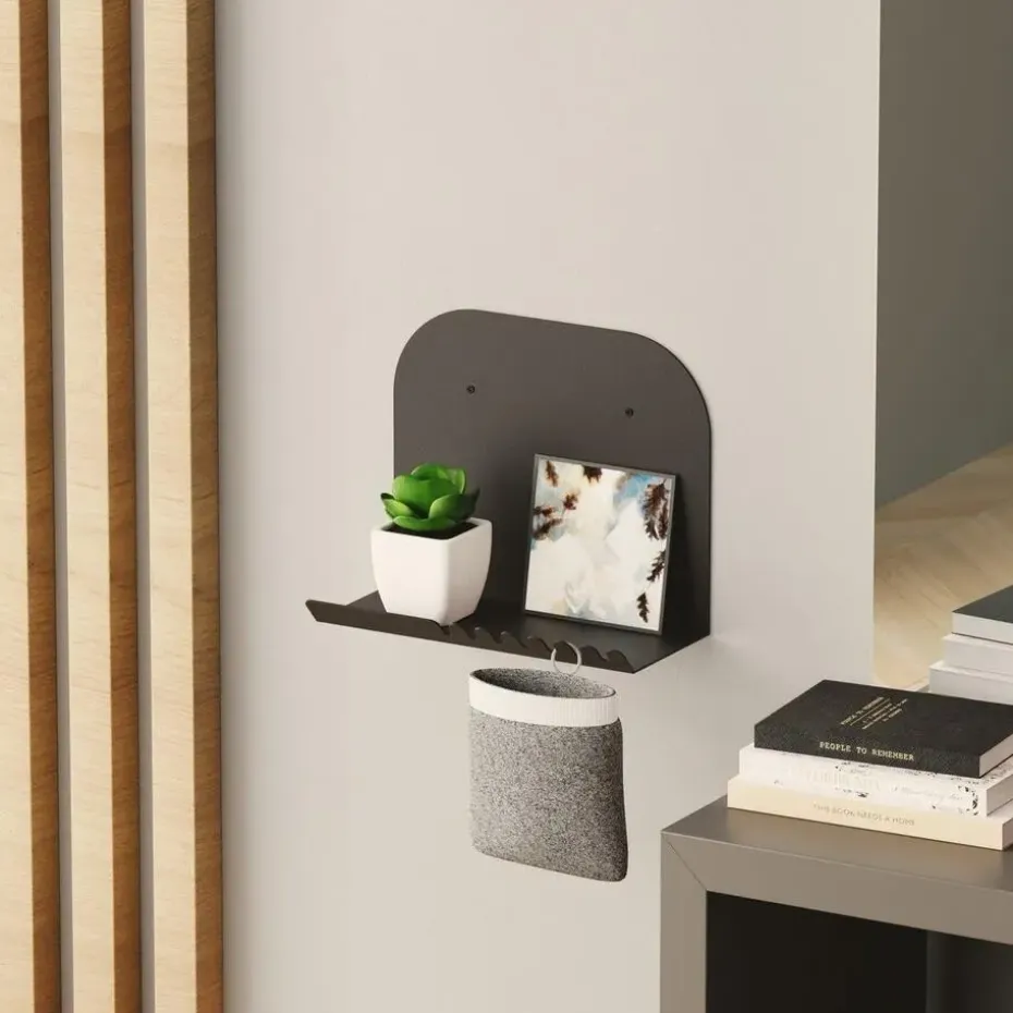 CALICOSY - Wandrek NOVA - Zwart - 23x28x12 cm