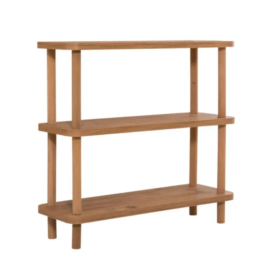 CALICOSY - Wandrek STEP - Licht hout - 75x80x28 cm