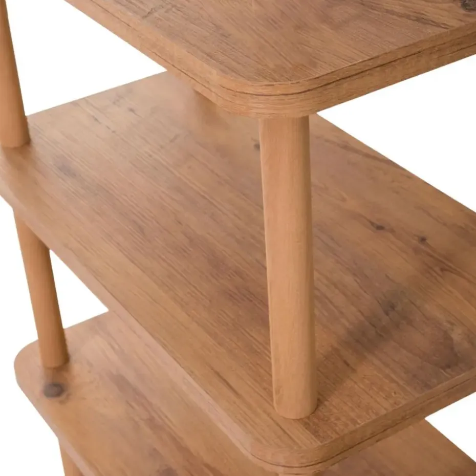 CALICOSY - Wandrek STEP - Licht hout - 75x80x28 cm