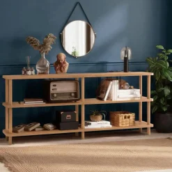 CALICOSY - Wandrek ZEN - Licht hout - 74,9x180x35 cm