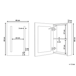 CAMERON - Badkamermeubel - Wit - Multiplex