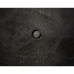 CAMIA - Bloempot set van 2 L - Grijs - Stenenmix