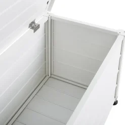 CAMPALTO - Kussenbox - Wit - 113 x 50 cm - Aluminium