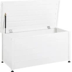 CAMPALTO - Kussenbox - Wit - 123 x 60 cm - Aluminium
