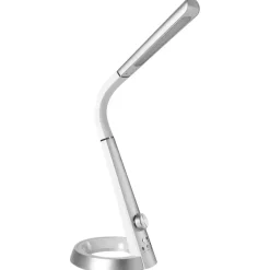 CANOPUS - Bureaulamp LED - Zilver - Synthetisch materiaal