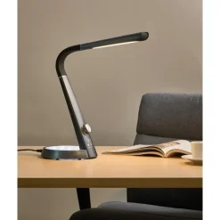 CANOPUS - Bureaulamp LED - Zwart - Synthetisch materiaal