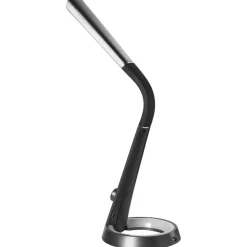 CANOPUS - Bureaulamp LED - Zwart - Synthetisch materiaal