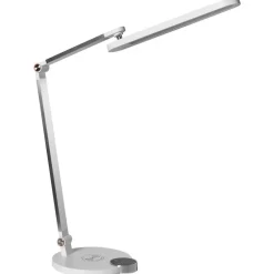 CAROY - Bureaulamp LED - Wit - Synthetisch materiaal