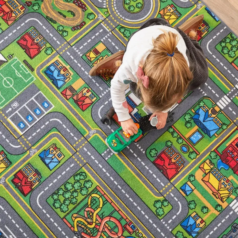 Carpet Studio Playcity Speelkleed - Meerkleurig - 95x133cm