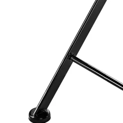 CARPINO - Tuinstoel set van 2 - Zwart - Metaal