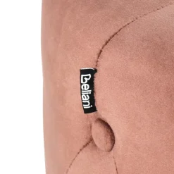 CARROLLTON - Poef - Bruin - 40 cm - Fluweel