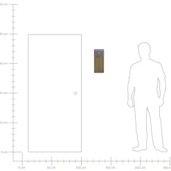 CARRON - Wandlamp - Zwart - Ijzer