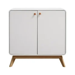 Cassie - Dressoir met 2 witte spaanplaatdeuren