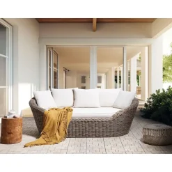 CAVO - Ligbed - Natuurlijk - Rotan