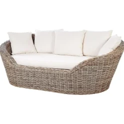 CAVO - Ligbed - Natuurlijk - Rotan