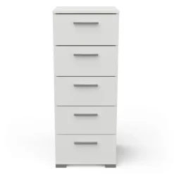 CBA Ladekast Izzy - 41,9 x 39,8 x 101,8 cm - Wit