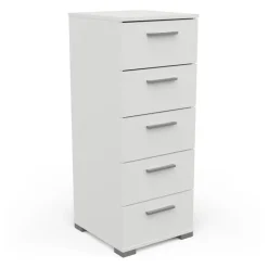 CBA Ladekast Izzy - 41,9 x 39,8 x 101,8 cm - Wit