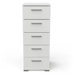 CBA Ladekast Izzy - 41,9 x 39,8 x 101,8 cm - Wit