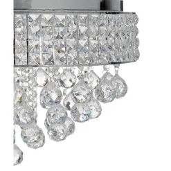 CEDEIRA - Kroonluchter - Zilver - Ijzer