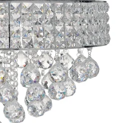 CEDEIRA - Kroonluchter - Zilver - Ijzer