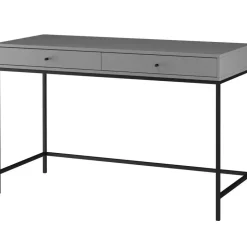 Celine - Bureau met 2 laden in grijs MDF