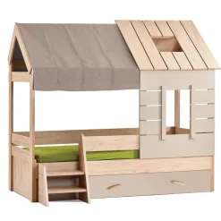 Cento bedhuisje kinderbed large kinderkamer 200 x 90 cm