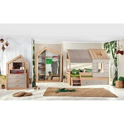 Cento bedhuisje kinderbed large kinderkamer 200 x 90 cm