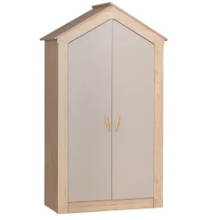 Cento 2-deurs kledingkast huisje kinderkamer
