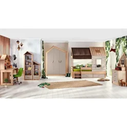 Cento 2-deurs kledingkast huisje kinderkamer