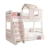 Cento Pink stapelbed bedhuisje meisjeskamer 200x90 - 200x100 cm